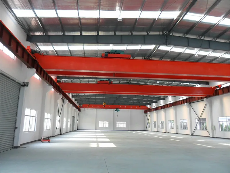 N-LH Type Double Girder Bridge Crane with Hoist Trolley image 6